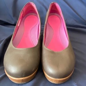 Croc Brand wedge heel